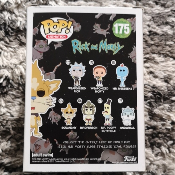 Funko Pop! Rick and Morty Squanchy 175, New in Box - Picture 2 of 4